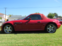2000 BMW M Roadster in Imola Red 2 over Imola Red & Black Nappa