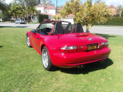 2000 BMW M Roadster in Imola Red 2 over Imola Red & Black Nappa