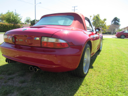 2000 BMW M Roadster in Imola Red 2 over Imola Red & Black Nappa