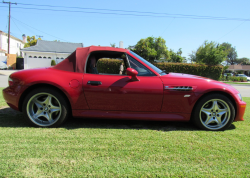 2000 BMW M Roadster in Imola Red 2 over Imola Red & Black Nappa