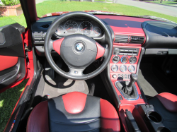 2000 BMW M Roadster in Imola Red 2 over Imola Red & Black Nappa