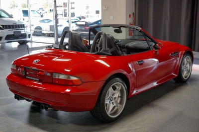 2000 BMW M Roadster in Imola Red 2 over Black Nappa