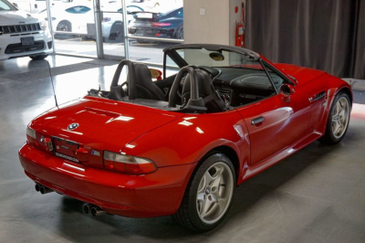 2000 BMW M Roadster in Imola Red 2 over Black Nappa