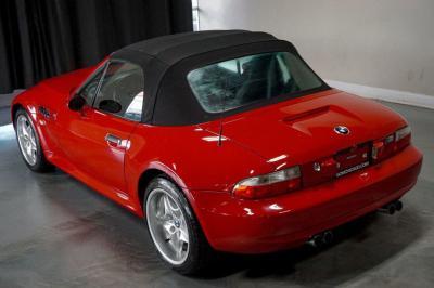 2000 BMW M Roadster in Imola Red 2 over Black Nappa