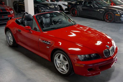 2000 BMW M Roadster in Imola Red 2 over Black Nappa