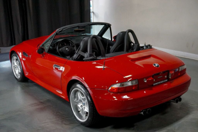 2000 BMW M Roadster in Imola Red 2 over Black Nappa