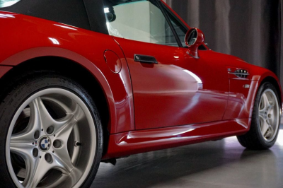 2000 BMW M Roadster in Imola Red 2 over Black Nappa