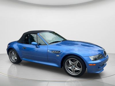 2000 BMW M Roadster in Estoril Blue Metallic over Estoril Blue & Black Nappa