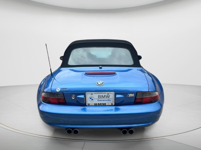 2000 BMW M Roadster in Estoril Blue Metallic over Estoril Blue & Black Nappa