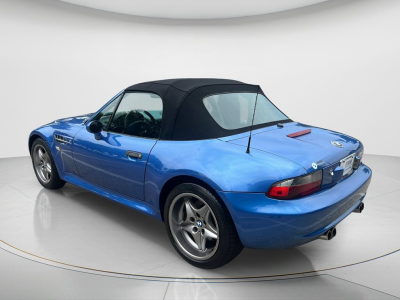2000 BMW M Roadster in Estoril Blue Metallic over Estoril Blue & Black Nappa