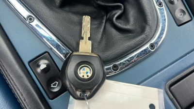 2000 BMW M Roadster in Estoril Blue Metallic over Estoril Blue & Black Nappa