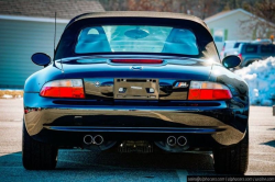 2000 BMW M Roadster in Cosmos Black Metallic over Black Nappa