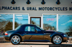 2000 BMW M Roadster in Cosmos Black Metallic over Black Nappa