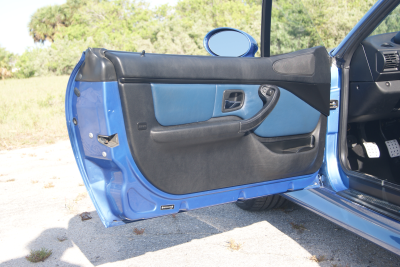 2000 BMW M Roadster in Estoril Blue Metallic over Estoril Blue & Black Nappa