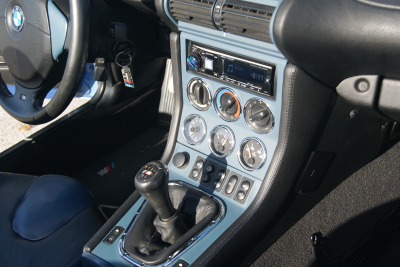 2000 BMW M Roadster in Estoril Blue Metallic over Estoril Blue & Black Nappa