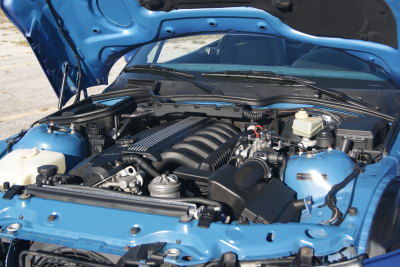 2000 BMW M Roadster in Estoril Blue Metallic over Estoril Blue & Black Nappa
