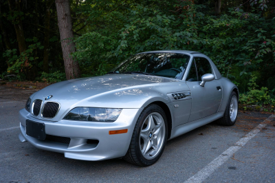 2000 BMW M Roadster in Titanium Silver Metallic over Black Nappa
