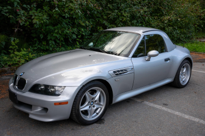 2000 BMW M Roadster in Titanium Silver Metallic over Black Nappa