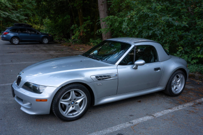 2000 BMW M Roadster in Titanium Silver Metallic over Black Nappa