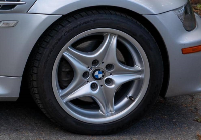 2000 BMW M Roadster in Titanium Silver Metallic over Black Nappa