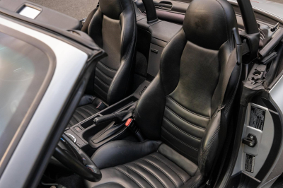 2000 BMW M Roadster in Titanium Silver Metallic over Black Nappa