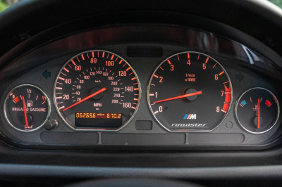 2000 BMW M Roadster in Titanium Silver Metallic over Black Nappa