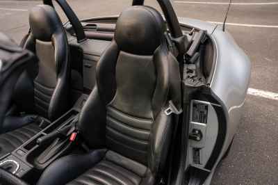 2000 BMW M Roadster in Titanium Silver Metallic over Black Nappa