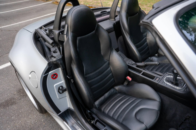 2000 BMW M Roadster in Titanium Silver Metallic over Black Nappa