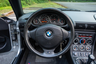 2000 BMW M Roadster in Titanium Silver Metallic over Black Nappa