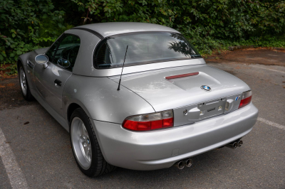 2000 BMW M Roadster in Titanium Silver Metallic over Black Nappa