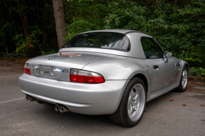 2000 BMW M Roadster in Titanium Silver Metallic over Black Nappa