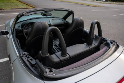 2000 BMW M Roadster in Titanium Silver Metallic over Black Nappa