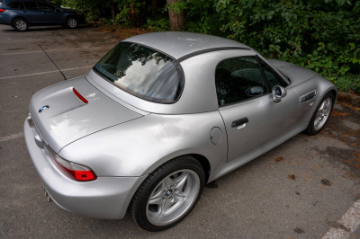 2000 BMW M Roadster in Titanium Silver Metallic over Black Nappa