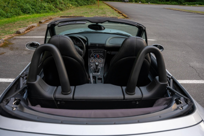 2000 BMW M Roadster in Titanium Silver Metallic over Black Nappa