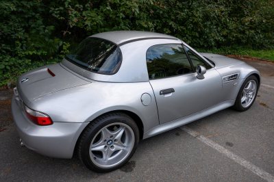 2000 BMW M Roadster in Titanium Silver Metallic over Black Nappa