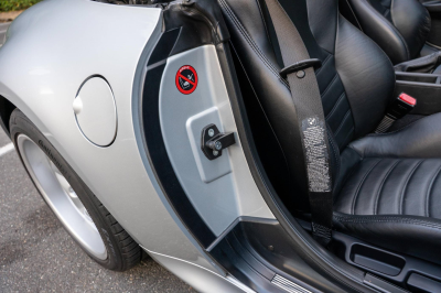 2000 BMW M Roadster in Titanium Silver Metallic over Black Nappa
