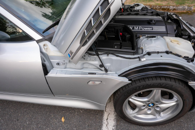 2000 BMW M Roadster in Titanium Silver Metallic over Black Nappa