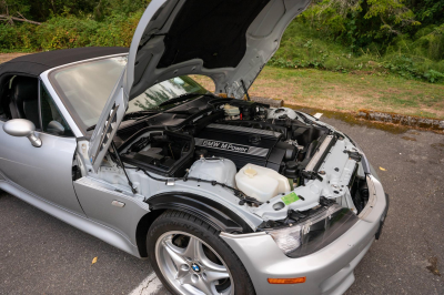 2000 BMW M Roadster in Titanium Silver Metallic over Black Nappa