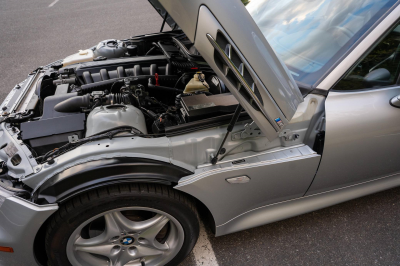 2000 BMW M Roadster in Titanium Silver Metallic over Black Nappa
