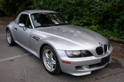 2000 BMW M Roadster in Titanium Silver Metallic over Black Nappa