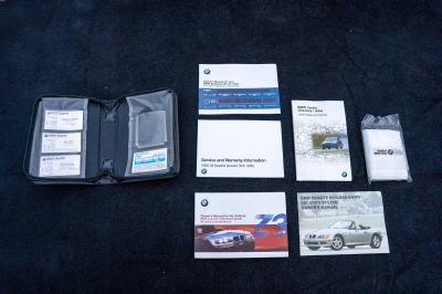 2000 BMW M Roadster in Titanium Silver Metallic over Black Nappa