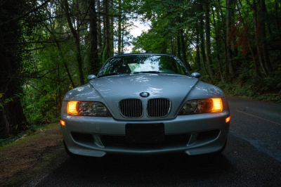 2000 BMW M Roadster in Titanium Silver Metallic over Black Nappa