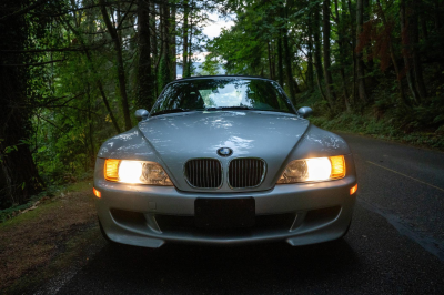 2000 BMW M Roadster in Titanium Silver Metallic over Black Nappa