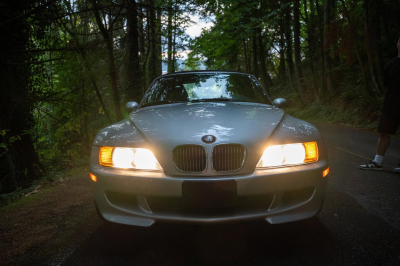 2000 BMW M Roadster in Titanium Silver Metallic over Black Nappa
