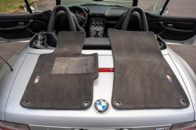 2000 BMW M Roadster in Titanium Silver Metallic over Black Nappa