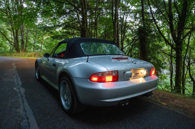 2000 BMW M Roadster in Titanium Silver Metallic over Black Nappa