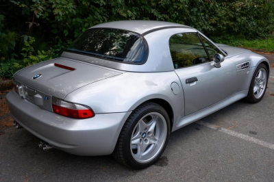 2000 BMW M Roadster in Titanium Silver Metallic over Black Nappa