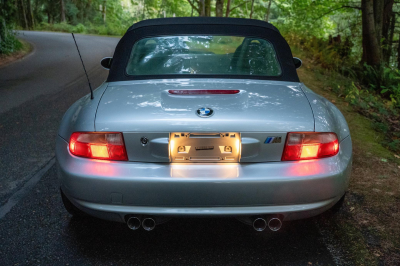 2000 BMW M Roadster in Titanium Silver Metallic over Black Nappa