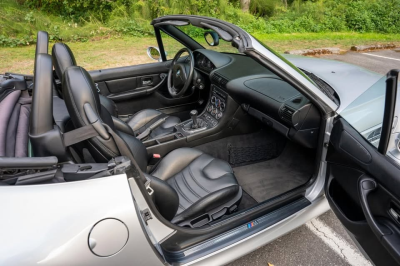 2000 BMW M Roadster in Titanium Silver Metallic over Black Nappa