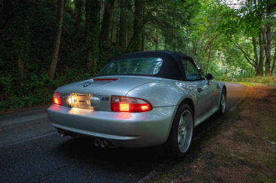 2000 BMW M Roadster in Titanium Silver Metallic over Black Nappa